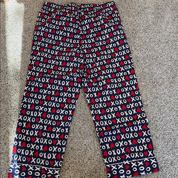 J Crew 100% Cotton Valentine Pajama Bottoms, Medium, NWT - Picture 4 of 6